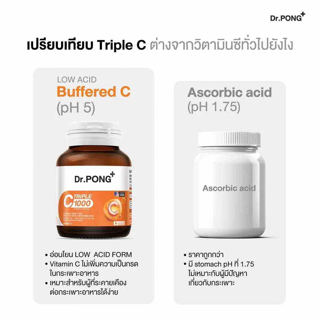 Dr.PONG_TRIPLE C 1000 VITAMIN C 1000 mg_60Tablets