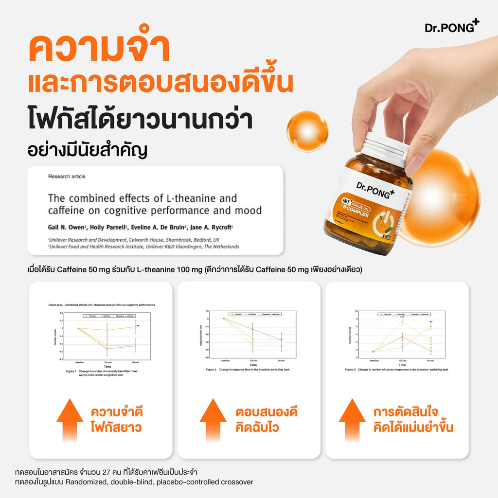 Dr.PONG_INT + Focus On with B-Complex_30Capsule