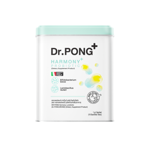 Dr.PONG_HARMONY + PROBIOTIC_10Sachets_Silverbox