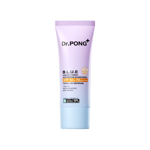 Dr.PONG_B.L.U.E Color Tuning Whitening Sunscreen_25g