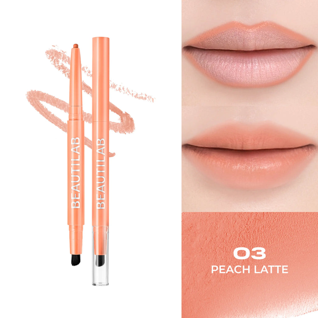 BEAUTILAB_PEACH PERFECT STAY LIP LINER_NO.03_0.16g
