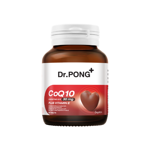 Dr.PONG_CoQ10 30 mg Coenzyme Q10 plus vitamin E_60Tablets